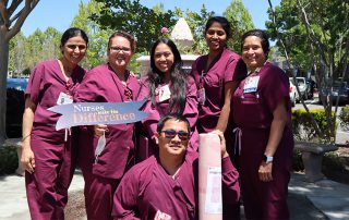Nurses Smiling group shot