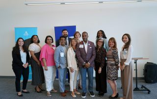 James Jackson with mentorship cohort 2024.