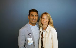 Richard Espinoza with Mentee during mentorship cohort 2024 graduation.