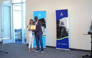 James Jackson with mentorship cohort 2024.