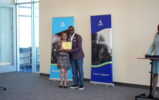 James Jackson with mentorship cohort 2024.