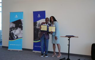 James Jackson with mentorship cohort 2024.