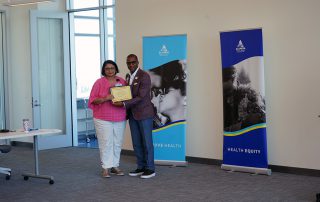 James Jackson with mentorship cohort 2024.